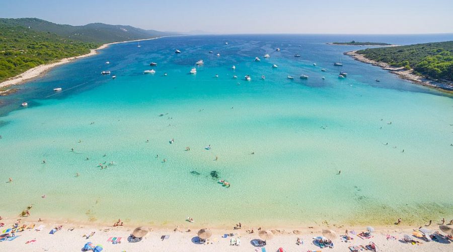 η παραλία Σακαρούν στην Κροατία