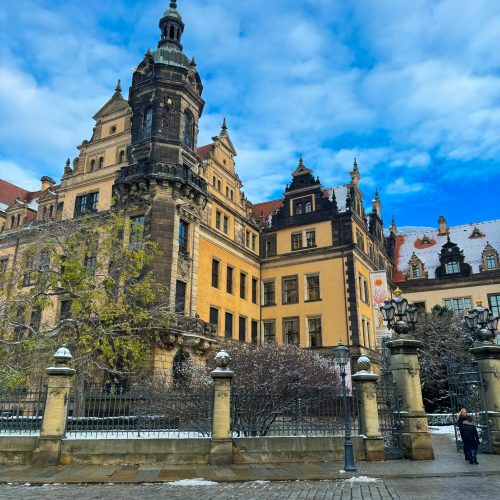 dresden-castle το κάστρο στην Δρέσδη