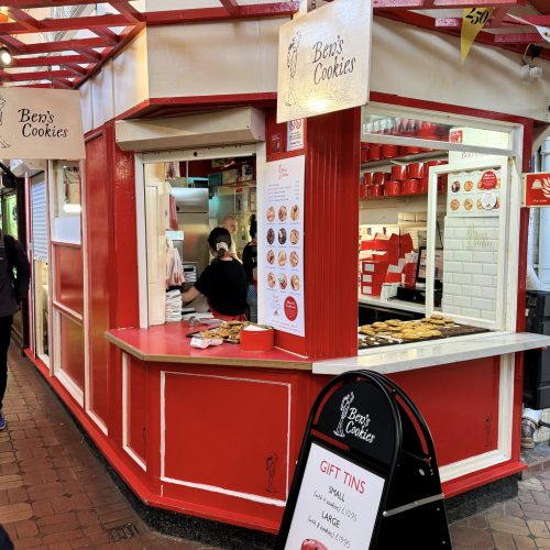 ben's-cookie-uk μαγαζί που πουλάει μπισκότα στο Ηνωμένο Βασίλειο