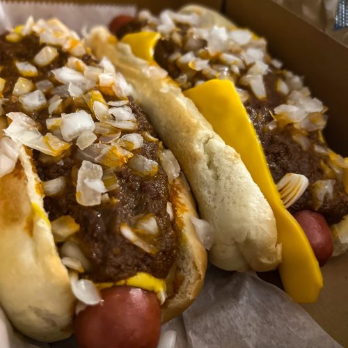 chili-hot-dog chili hot dog στο Λος Άντζελες
