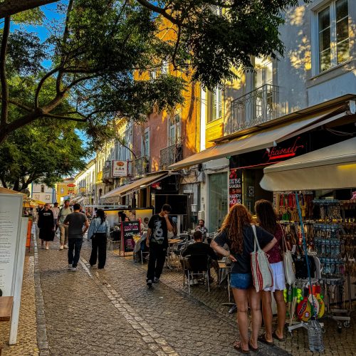 lagos-portugal η παλιά πόλη του Λάγκος στην Πορτογαλία