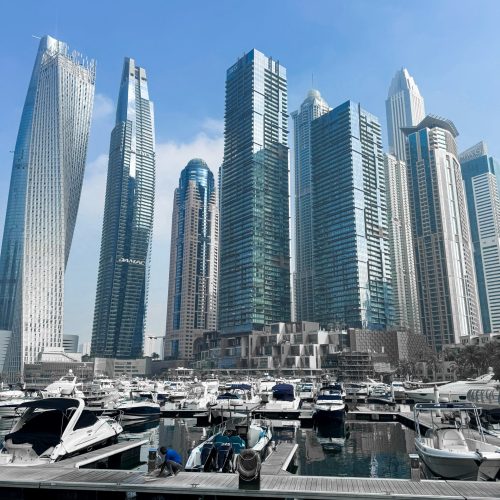 dubai-marina η μαρίνα του Ντουμπάι