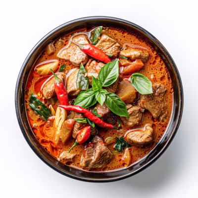 gaeng-daeng Ταϊλανδικό καυτερό πιάτο