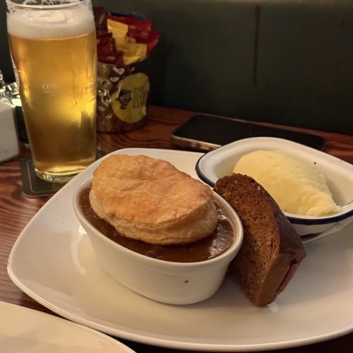 Beef-Guinness-Pie ιρλανδική πίτα με μοσχάρι